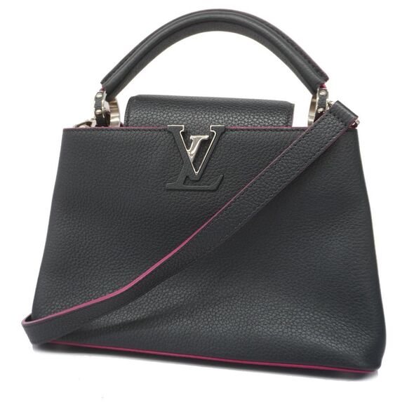 Louis Vuitton Taurillon Capucines BB Noir Black - Picture 1 of 10